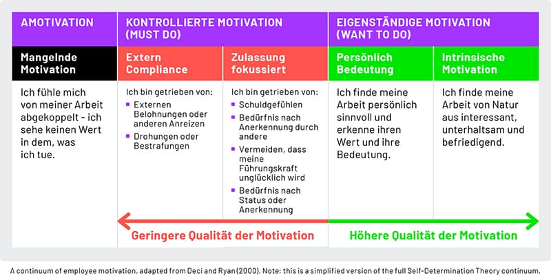Talogy intrinsic motivation range graphic in German